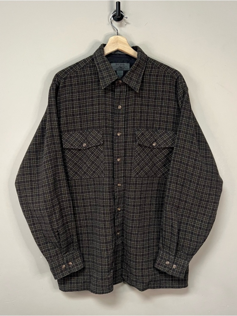 Vintage Button Up Flannel Shirt